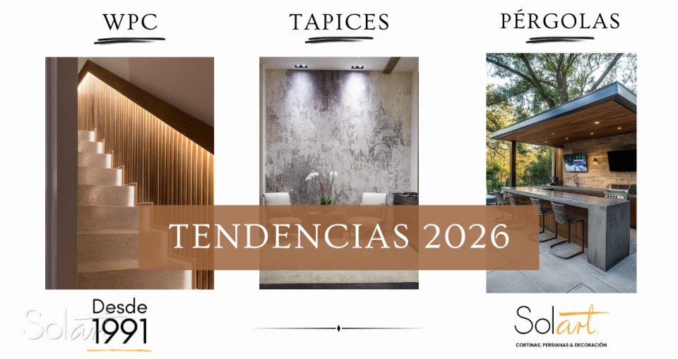 Tendencias 2026 - Interiorismo Solart