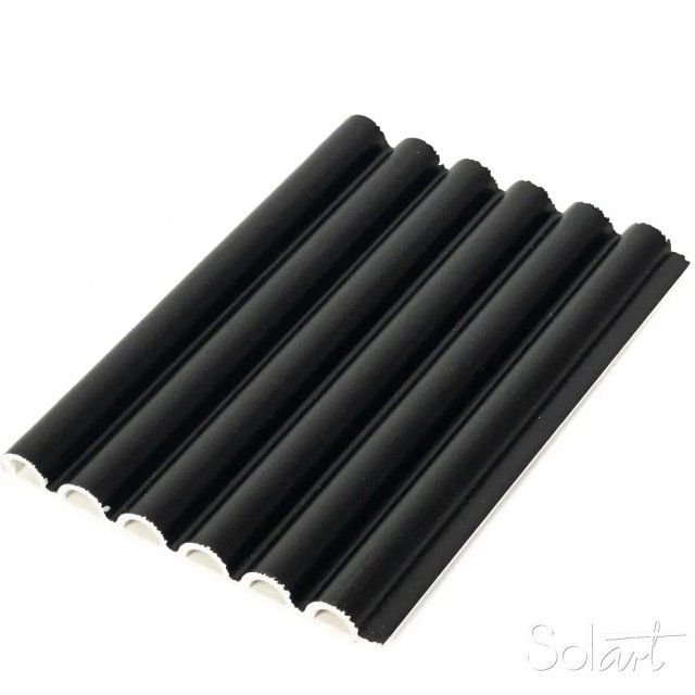Lambrin Int. Panel Redondo Negro Solart