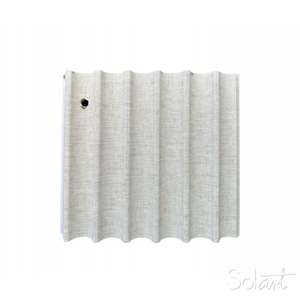 Lambrin Int. Panel Ondulado Lino Perla Solart