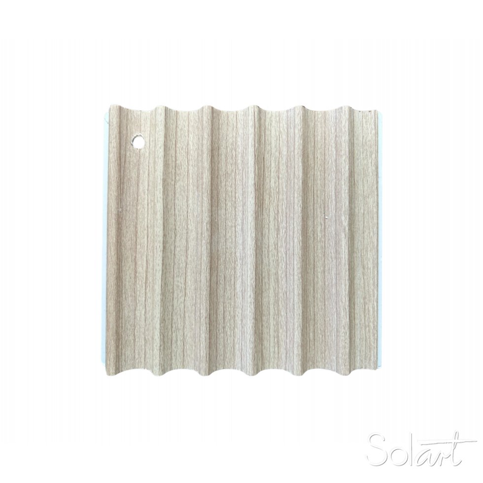 Lambrin Int. Panel Ondulado Roble Natural Solart